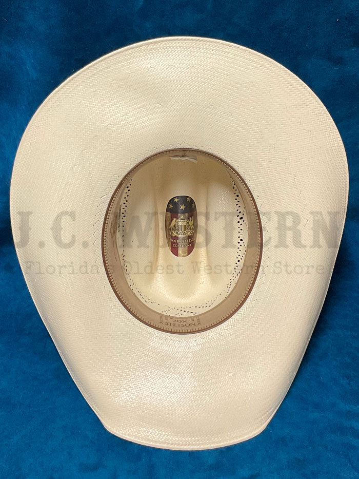 Stetson SSSDMN-684481 SADDLEMAN 20X Straw Hat Natural