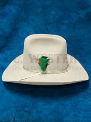 Resistol RFQH60-254071 QH60 6X Felt Hat Silverbelly side view. If you need any assistance with this item or the purchase of this item please call us at five six one seven four eight eight eight zero one Monday through Saturday 10:00a.m EST to 8:00 p.m EST