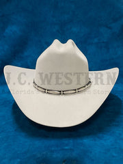 Stetson SFDLNT-754088 Del Norte 6X Felt Hat Silver Grey front view. If you need any assistance with this item or the purchase of this item please call us at five six one seven four eight eight eight zero one Monday through Saturday 10:00a.m EST to 8:00 p.m EST