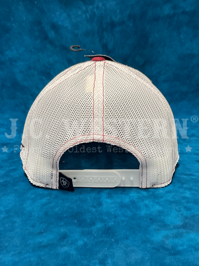 Ariat 1504909 Mens Offset Shield Cap Heather Grey front. If you need any assistance with this item or the purchase of this item please call us at five six one seven four eight eight eight zero one Monday through Saturday 10:00a.m EST to 8:00 p.m EST

