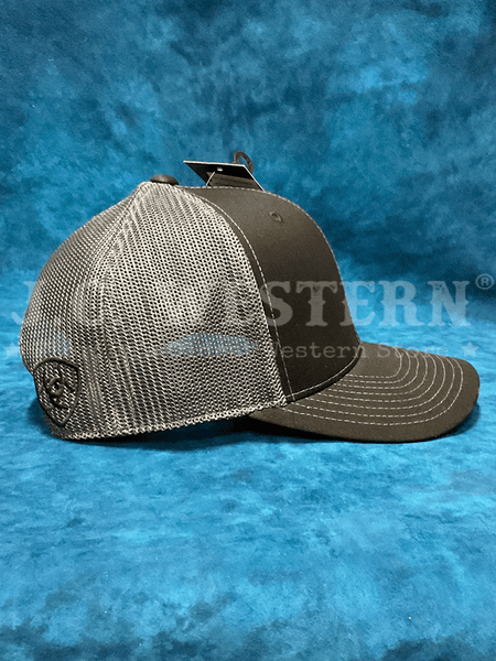 Ariat 1597501 Mens Flexfit 110 Cap Black side. If you need any assistance with this item or the purchase of this item please call us at five six one seven four eight eight eight zero one Monday through Saturday 10:00a.m EST to 8:00 p.m EST