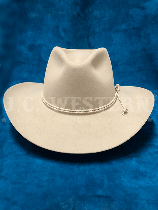 Stetson SFCRSN-403461 Carson 6X Felt Hat Silverbelly front view. If you need any assistance with this item or the purchase of this item please call us at five six one seven four eight eight eight zero one Monday through Saturday 10:00a.m EST to 8:00 p.m EST