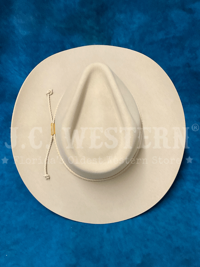 Stetson SFCRSN-403461 Carson 6X Felt Hat Silverbelly front and side view. If you need any assistance with this item or the purchase of this item please call us at five six one seven four eight eight eight zero one Monday through Saturday 10:00a.m EST to 8:00 p.m EST