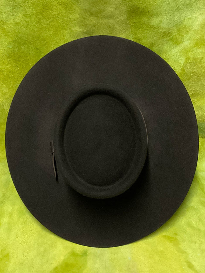 Charlie 1 Horse CWCSMC-253607S0 Womens COSMIC COWGIRL Felt Hat Black side / front view. If you need any assistance with this item or the purchase of this item please call us at five six one seven four eight eight eight zero one Monday through Saturday 10:00a.m EST to 8:00 p.m EST