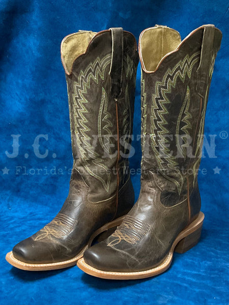 R.Watson WRL0001-1 Ladies Western Goat Leather Boot Mad Brown side view pair. If you need any assistance with this item or the purchase of this item please call us at five six one seven four eight eight eight zero one Monday through Saturday 10:00a.m EST to 8:00 p.m EST