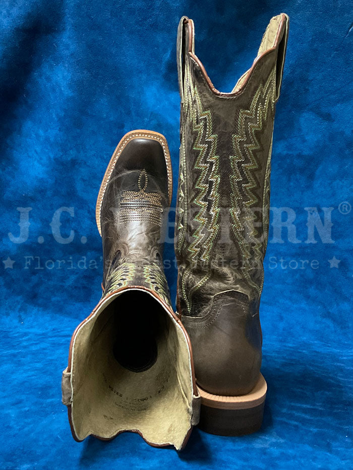 R.Watson WRL0001-1 Ladies Western Goat Leather Boot Mad Brown side view pair. If you need any assistance with this item or the purchase of this item please call us at five six one seven four eight eight eight zero one Monday through Saturday 10:00a.m EST to 8:00 p.m EST