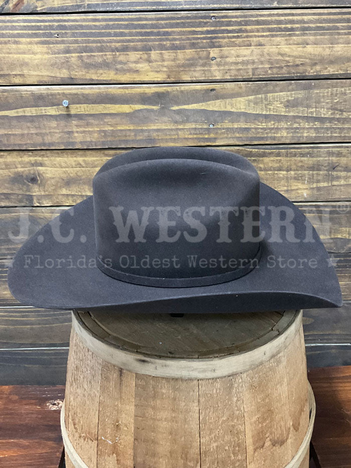 Stetson SFEPTN-724222 El Patron 30X Felt Hat Chocolate side / front view. If you need any assistance with this item or the purchase of this item please call us at five six one seven four eight eight eight zero one Monday through Saturday 10:00a.m EST to 8:00 p.m EST