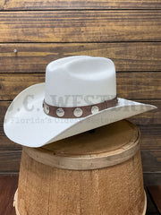 Charlie 1 Horse CSHTHO-304081 Lainey Wilson HANG TIGHT HONEY Straw Hat Natural side / front view. If you need any assistance with this item or the purchase of this item please call us at five six one seven four eight eight eight zero one Monday through Saturday 10:00a.m EST to 8:00 p.m EST