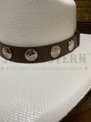 Charlie 1 Horse CSHTHO-304081 Lainey Wilson HANG TIGHT HONEY Straw Hat Natural close up. If you need any assistance with this item or the purchase of this item please call us at five six one seven four eight eight eight zero one Monday through Saturday 10:00a.m EST to 8:00 p.m EST