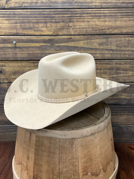 Stetson SFPGSA-9142BS Pagosa 6X Felt Hat BS Butterscotch  side / front view. If you need any assistance with this item or the purchase of this item please call us at five six one seven four eight eight eight zero one Monday through Saturday 10:00a.m EST to 8:00 p.m EST