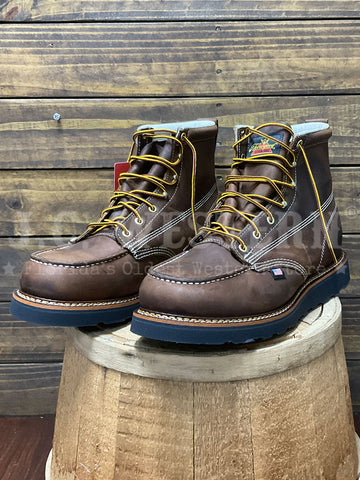 Thorogood 814-4135 Mens American Heritage Series Crazy Horse Bark
