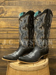 Corral Z5289 Ladies Crystal Embroidery And Overlay Snip Toe Boots Dark Brown side view of pair. If you need any assistance with this item or the purchase of this item please call us at five six one seven four eight eight eight zero one Monday through Saturday 10:00a.m EST to 8:00 p.m EST