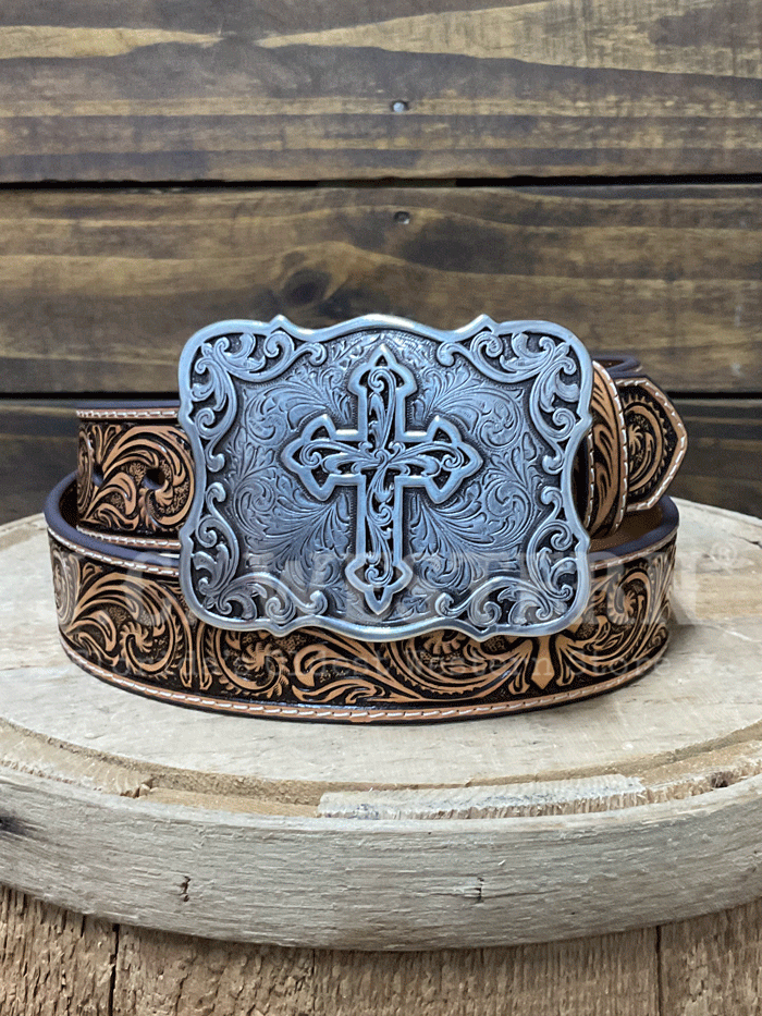 Cross Nocona Belt Buckles Nocona Belt Leather Cross Belt