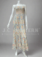 Travida 6476-1682 Womens Tinsley Dress Organic Paisley Multicolor front view. If you need any assistance with this item or the purchase of this item please call us at five six one seven four eight eight eight zero one Monday through Saturday 10:00a.m EST to 8:00 p.m EST

