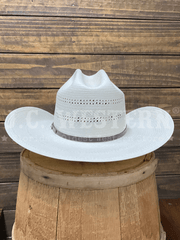 Stetson SSGAIN-684281 GAINES 10X Straw Hat Natural back view. If you need any assistance with this item or the purchase of this item please call us at five six one seven four eight eight eight zero one Monday through Saturday 10:00a.m EST to 8:00 p.m EST