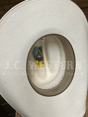 Stetson SSGAIN-684281 GAINES 10X Straw Hat Natural inside view. If you need any assistance with this item or the purchase of this item please call us at five six one seven four eight eight eight zero one Monday through Saturday 10:00a.m EST to 8:00 p.m EST