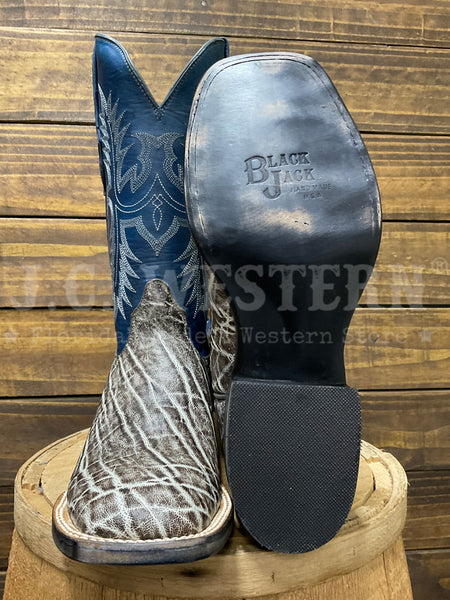 Black Jack SIG803-96 Mens Elephant Boots Safari Ice Grey front and sole view. If you need any assistance with this item or the purchase of this item please call us at five six one seven four eight eight eight zero one Monday through Saturday 10:00a.m EST to 8:00 p.m EST