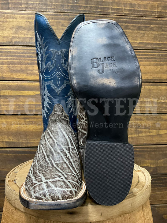 Black Jack SIG803-96 Mens Elephant Boots Safari Ice Grey front and sole view. If you need any assistance with this item or the purchase of this item please call us at five six one seven four eight eight eight zero one Monday through Saturday 10:00a.m EST to 8:00 p.m EST
