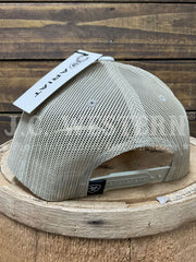 Ariat A300092308 Toe Bug Stitch & Shield Embroidery Cap Tan back view. If you need any assistance with this item or the purchase of this item please call us at five six one seven four eight eight eight zero one Monday through Saturday 10:00a.m EST to 8:00 p.m EST