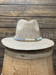 Scala LR785-NAT CALLA Raffia Safari Hat Natural front view. If you need any assistance with this item or the purchase of this item please call us at five six one seven four eight eight eight zero one Monday through Saturday 10:00a.m EST to 8:00 p.m EST


