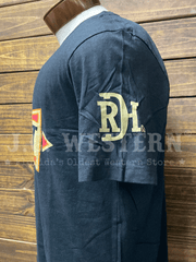 Red Dirt RDHC-T-164 Mens Cowboy Bowtie Tee Black sleeve graphic. If you need any assistance with this item or the purchase of this item please call us at five six one seven four eight eight eight zero one Monday through Saturday 10:00a.m EST to 8:00 p.m EST

