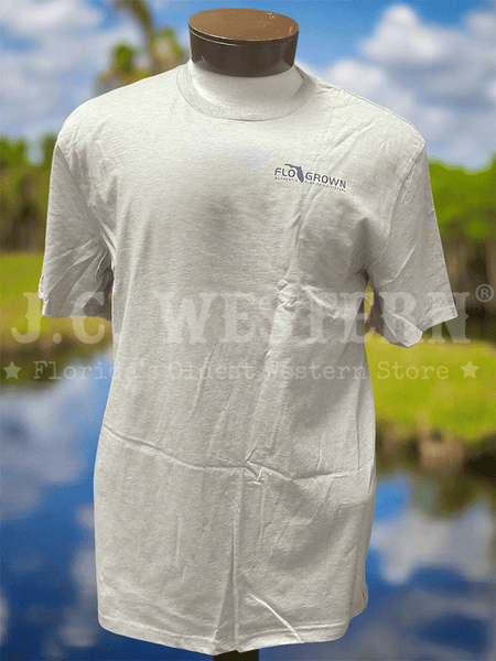 FloGrown FGM-1938 Mens If It Moves It's Food Tee Tan front view. If you need any assistance with this item or the purchase of this item please call us at five six one seven four eight eight eight zero one Monday through Saturday 10:00a.m EST to 8:00 p.m EST