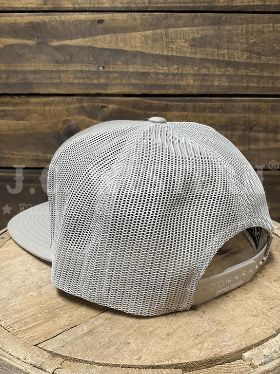 Shoot & Reel SR17-BK Rooster Patch Flat Bill Cap Brown Khaki side / back view. If you need any assistance with this item or the purchase of this item please call us at five six one seven four eight eight eight zero one Monday through Saturday 10:00a.m EST to 8:00 p.m EST