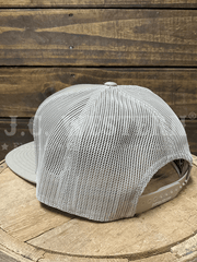 Shoot & Reel SR17-BK Rooster Patch Flat Bill Cap Brown Khaki side / back view. If you need any assistance with this item or the purchase of this item please call us at five six one seven four eight eight eight zero one Monday through Saturday 10:00a.m EST to 8:00 p.m EST