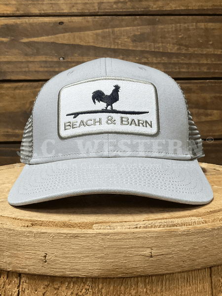 Beach & Barn HARD WORK Snapback Hat Surf Grey front view. If you need any assistance with this item or the purchase of this item please call us at five six one seven four eight eight eight zero one Monday through Saturday 10:00a.m EST to 8:00 p.m EST