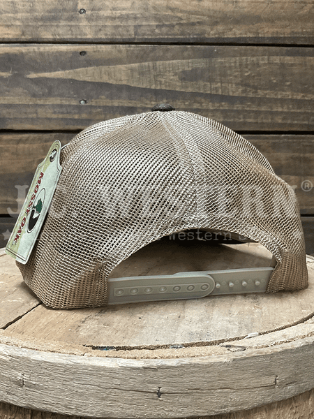 Local Boy Outfitters L3000374-BLD Broadway Trucker Hat Bottomland back view. If you need any assistance with this item or the purchase of this item please call us at five six one seven four eight eight eight zero one Monday through Saturday 10:00a.m EST to 8:00 p.m EST