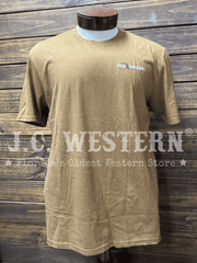 FloGrown FGM-1970 Mens Hunting Tee Copper front view. If you need any assistance with this item or the purchase of this item please call us at five six one seven four eight eight eight zero one Monday through Saturday 10:00a.m EST to 8:00 p.m EST