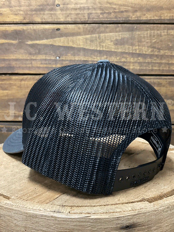 JC Western JCH2 Trucker Cap Grey front / side view. If you need any assistance with this item or the purchase of this item please call us at five six one seven four eight eight eight zero one Monday through Saturday 10:00a.m EST to 8:00 p.m EST