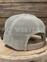 JC Western JCH3 Trucker Cap Dark Brown back / side view. If you need any assistance with this item or the purchase of this item please call us at five six one seven four eight eight eight zero one Monday through Saturday 10:00a.m EST to 8:00 p.m EST