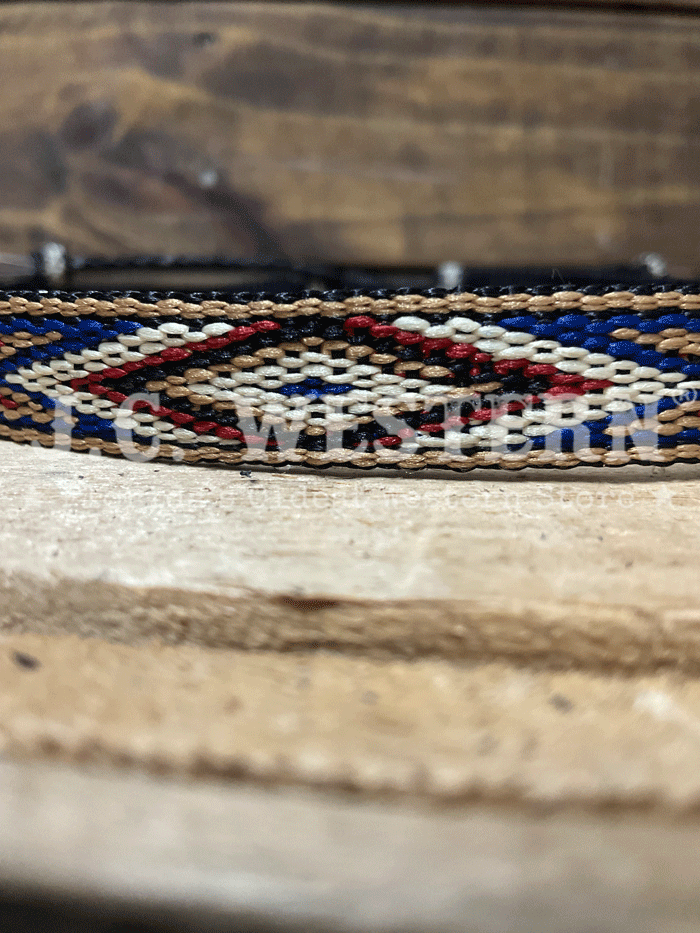 Twister 0202097 Ribbon Horse Hair Tassel Hat Band Multicolor And Natural front view. If you need any assistance with this item or the purchase of this item please call us at five six one seven four eight eight eight zero one Monday through Saturday 10:00a.m EST to 8:00 p.m EST