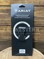 Ariat A0603002 Large Stitched USA Flag Cell Case Brown back view. If you need any assistance with this item or the purchase of this item please call us at five six one seven four eight eight eight zero one Monday through Saturday 10:00a.m EST to 8:00 p.m EST