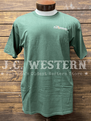 FloGrown FGM-1977 Mens Deer Sportsman Tee Olive front view. If you need any assistance with this item or the purchase of this item please call us at five six one seven four eight eight eight zero one Monday through Saturday 10:00a.m EST to 8:00 p.m EST