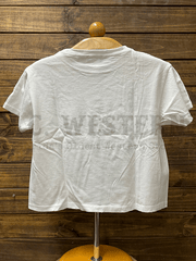 Zutter K9377-2672-WHT Womens Yall Tee White back view. If you need any assistance with this item or the purchase of this item please call us at five six one seven four eight eight eight zero one Monday through Saturday 10:00a.m EST to 8:00 p.m EST