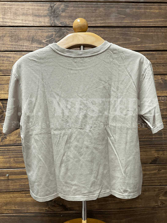 Zutter T4036-5455-TP Womens Western Trio Tee Taupe back view. If you need any assistance with this item or the purchase of this item please call us at five six one seven four eight eight eight zero one Monday through Saturday 10:00a.m EST to 8:00 p.m EST