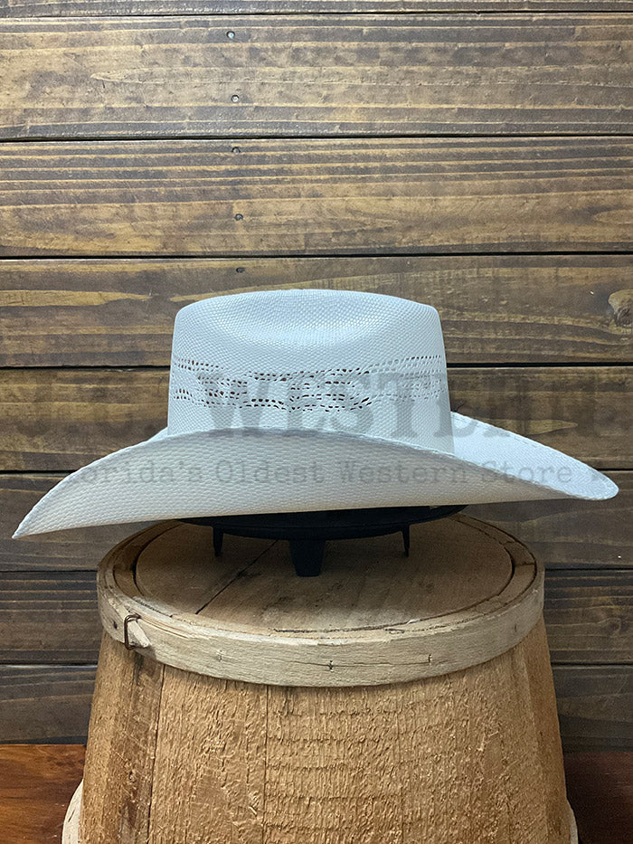 Resistol RSWDAY-CJ4081AL Youth WILD AS YOU Cowboy Straw Hat Natural side / front view. If you need any assistance with this item or the purchase of this item please call us at five six one seven four eight eight eight zero one Monday through Saturday 10:00a.m EST to 8:00 p.m EST