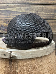 Stetson SCSLMC-0028OX American Legend Trucker Cap Ox Blood back view. If you need any assistance with this item or the purchase of this item please call us at five six one seven four eight eight eight zero one Monday through Saturday 10:00a.m EST to 8:00 p.m EST