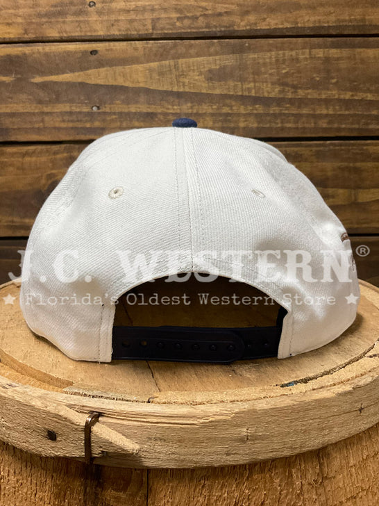 Stetson SCLHA-0006 Landscape Trucker Hat Navy Ivory back view. If you need any assistance with this item or the purchase of this item please call us at five six one seven four eight eight eight zero one Monday through Saturday 10:00a.m EST to 8:00 p.m EST
