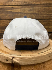 Stetson SCLHA-0006 Landscape Trucker Hat Navy Ivory back view. If you need any assistance with this item or the purchase of this item please call us at five six one seven four eight eight eight zero one Monday through Saturday 10:00a.m EST to 8:00 p.m EST
