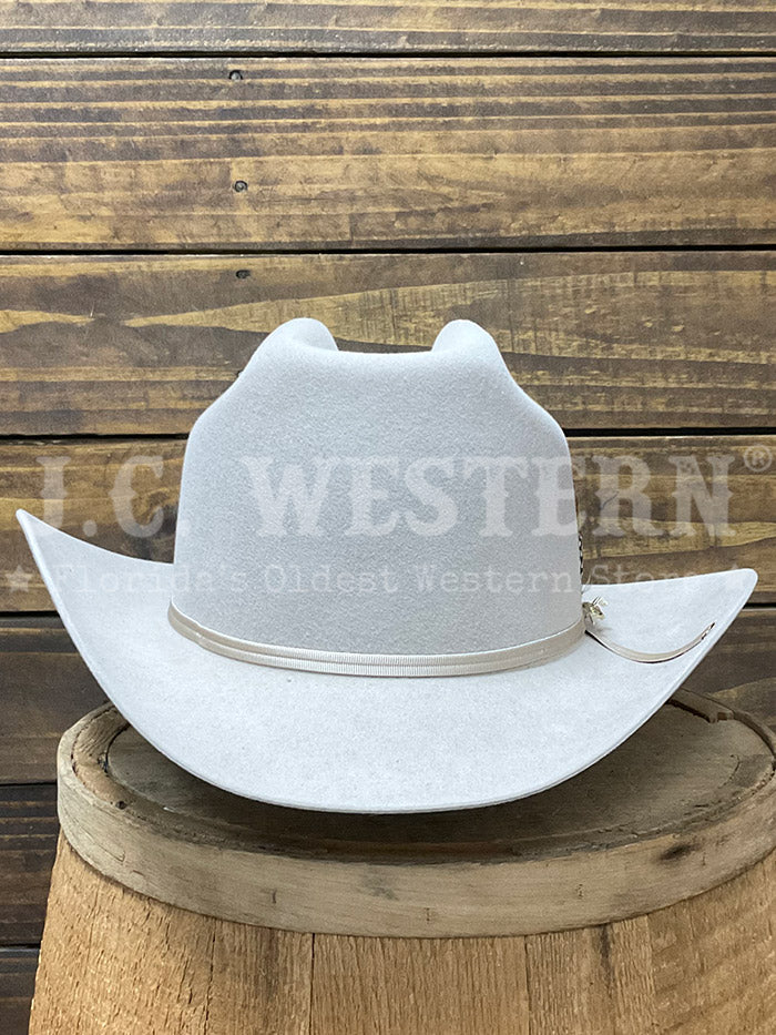 Stetson SFR250-113061 RANGE 6X USA 250 Edition Hat Silverbelly side / front view. If you need any assistance with this item or the purchase of this item please call us at five six one seven four eight eight eight zero one Monday through Saturday 10:00a.m EST to 8:00 p.m EST
