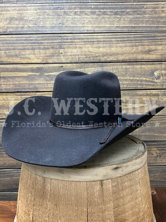 Resistol RW9TRD-CJ4208 9th ROUND 3X Cody Johnson Felt Hat Cordova side / front view. If you need any assistance with this item or the purchase of this item please call us at five six one seven four eight eight eight zero one Monday through Saturday 10:00a.m EST to 8:00 p.m EST