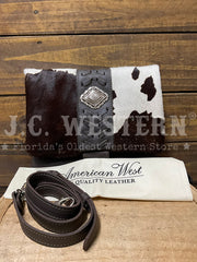 American West 7750178 Ladies Large Grab N Go Fold Over Crossbody Bag Pony Hair On alternative view. If you need any assistance with this item or the purchase of this item please call us at five six one seven four eight eight eight zero one Monday through Saturday 10:00a.m EST to 8:00 p.m EST