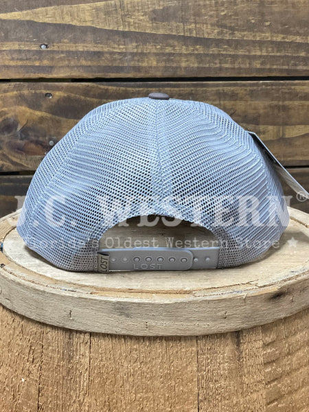 Shoot & Reel SR4-SIL Tarpon Cut Out Patch Pre Curved Cap Brackish Silver back view. If you need any assistance with this item or the purchase of this item please call us at five six one seven four eight eight eight zero one Monday through Saturday 10:00a.m EST to 8:00 p.m EST

