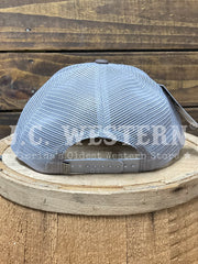 Shoot & Reel SR4-SIL Tarpon Cut Out Patch Pre Curved Cap Brackish Silver back view. If you need any assistance with this item or the purchase of this item please call us at five six one seven four eight eight eight zero one Monday through Saturday 10:00a.m EST to 8:00 p.m EST
