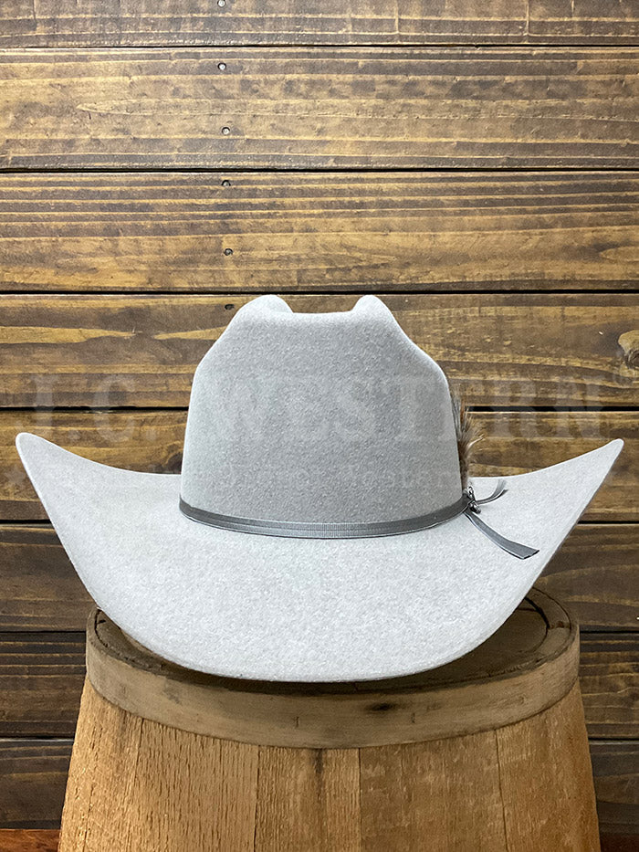 Stetson SFFLCN-344220 FALCON 6X Western Felt Hat Stone side / front view. If you need any assistance with this item or the purchase of this item please call us at five six one seven four eight eight eight zero one Monday through Saturday 10:00a.m EST to 8:00 p.m EST