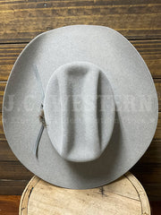 Stetson SFFLCN-344220 FALCON 6X Western Felt Hat Stone view from above. If you need any assistance with this item or the purchase of this item please call us at five six one seven four eight eight eight zero one Monday through Saturday 10:00a.m EST to 8:00 p.m EST