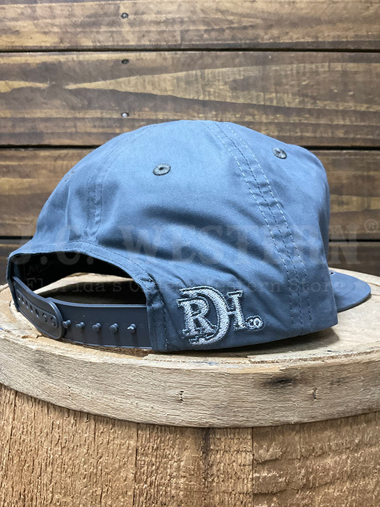Red Dirt RDHC-604 Western Roamer Trucker Cap Charcoal back view. If you need any assistance with this item or the purchase of this item please call us at five six one seven four eight eight eight zero one Monday through Saturday 10:00a.m EST to 8:00 p.m EST